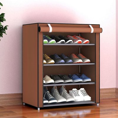      Shoe cabinet layer shoe rack (5 , )