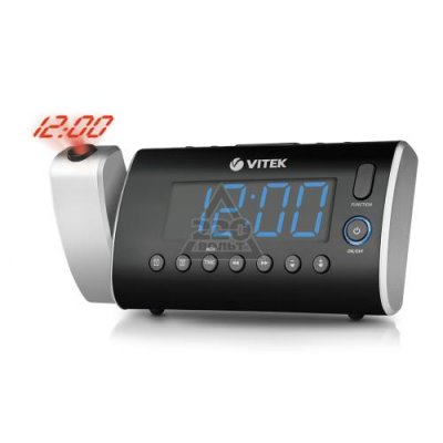    VITEK VT-3519 (SR) 1,2" LCD , FM 88-108 ,   AUX 3,5 ,  
