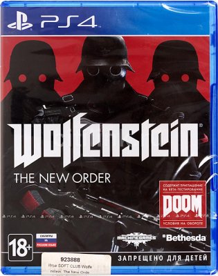     Sony PS4 SOFT CLUB Wolfenstein: The New Order  PlayStation4