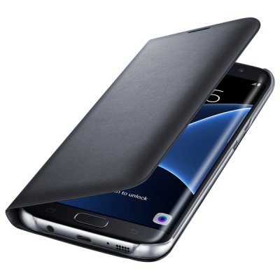       Samsung LED View Cover S7 Edge Black (EF-NG935PBEGRU)