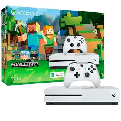     Xbox One Microsoft S 500 Gb + Minecraft (ZQ9-00048)