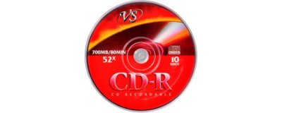    CD-R VS 700 Mb, 52x, Shrink (10), (10/480)