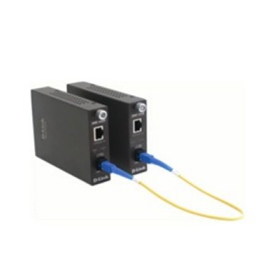    D-Link (DMC-1910R) 1000Base-T to 1000Base-LX Media Converter (singlemod, 1UTP, 1SC)