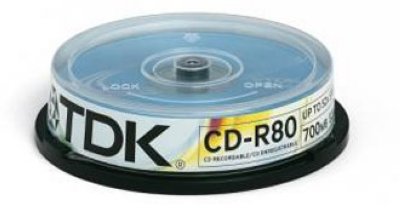    CD-R 80min 700Mb  DK 52  10  Cake Box Printable
