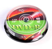    DVD+R 4.7Gb VS 16  10  Cake Box