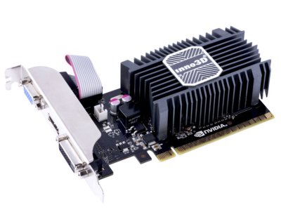    1024Mb Inno3D GeForce GT730 c CUDA PCI-E 64bit GDDR3 DVI HDMI HDCP N730-1SDV-D3BX Retail
