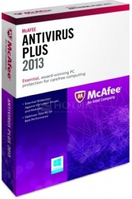     McAfee AntiVirus Plus 2013.    3   1 . BOXMAV139MB3R