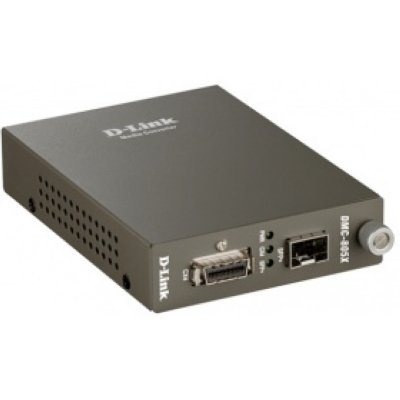    D-Link DMC-805X/A1A   1  10GBase-CX4  1  10GBase-X SFP+