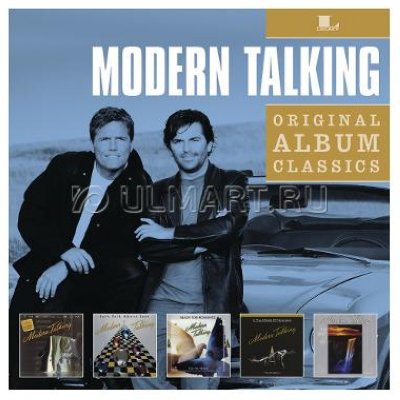   CD  MODERN TALKING "ORIGINAL ALBUM CLASSICS", 5CD
