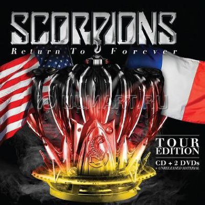   CD  SCORPIONS "RETURN TO FOREVER (TOUR EDITION)", 3CD