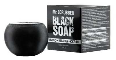   Mr. SCRUBBER -    Black Soap 120 