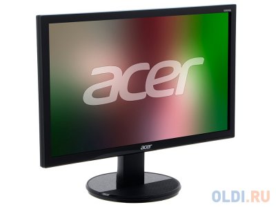    19.5" Acer K202HQLB black (LCD, Wide 1366  768 5 ms, 90/65, 200 cd/m, 100`000`000:1)