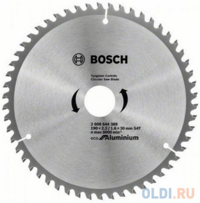     ECO AL (190x30 ; 54T) Bosch 2608644389