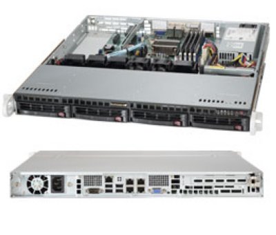     Supermicro SYS-5018A-MHN4 1U C2758 4xDDR3 4xGigabit Ethernet