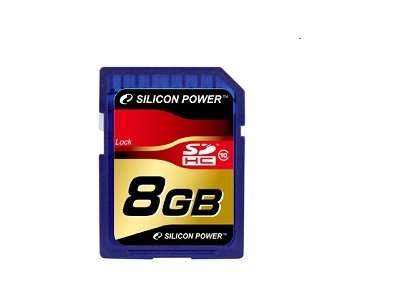  - Silicon Power  SDHC Class 10 8 GB