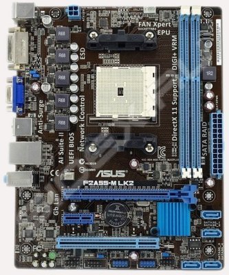    ASUS F2A55-M LK2 Plus (RTL) SocketFM2 (AMD A55) PCI-E Dsub+DVI GbLAN SATA RAID Mic
