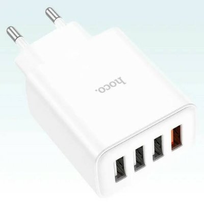      Hoco C102A QC3.0  4 USB 18 