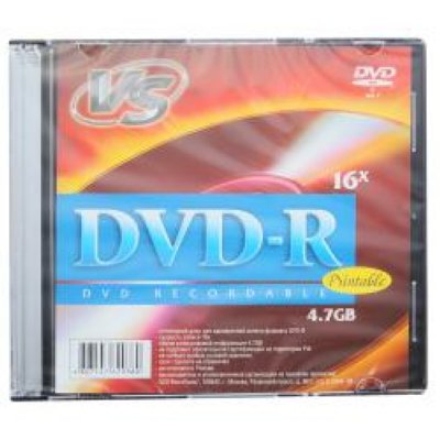    DVD-R 4,7 GB 16x SlimCase (5 ) VS