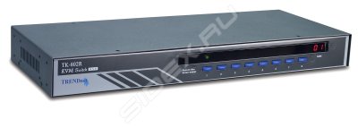 Товар почтой K В M коммутатор Trendnet TK-802R (элек. коммутатор 8-х ЦПУ, Rack Mount, с дисплеем, PS/2)