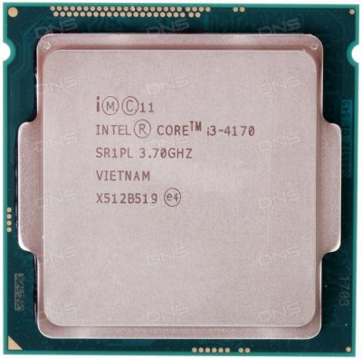   CPU Intel Core i3-4170 3.7 GHz/2core/SVGA HD Graphics 4400/0.5+3Mb/54W/5 GT/s LGA1150