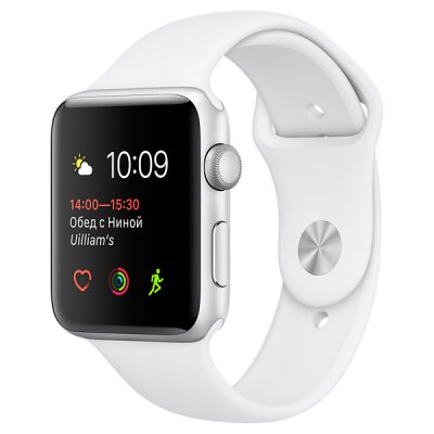   - Apple Watch S1 Sport 42mm Silver Al/White (MNNL2RU/A)