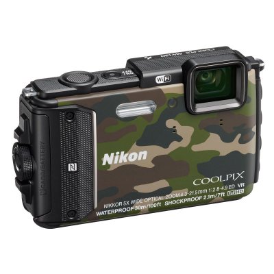     Nikon Coolpix AW130 Camouflage Diving Kit