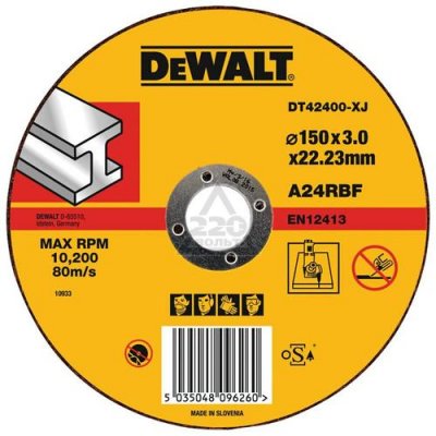     DeWALT DT42400-XJ   150  22.2  3   1   