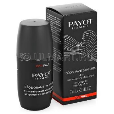   -  Payot Homme Optimale Deodorant 24 Heures, 75 