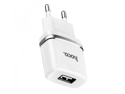     HOCO C11 Smart 1xUSB + Micro USB White