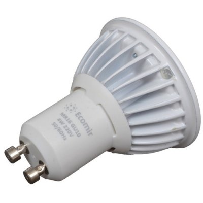    LED  LED  ECOMIR MR16 GU10 5W, 220V (43156)  , 