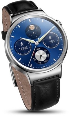     Huawei Watch Classic Silver Leather