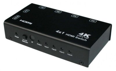 Товар почтой Logan inc HDMI свитчер 4 х 1 (4 входа - 1 выход) (Свичи, конверторы, переходники)