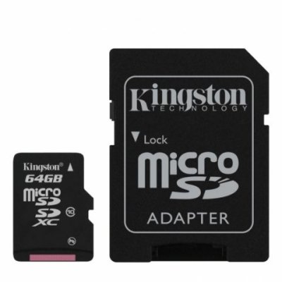     64Gb - Kingston - Micro Secure Digital XC Class 10 SDCX10/64GBSP (!)