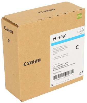   PFI-306C   Canon 6658B001 Cyan