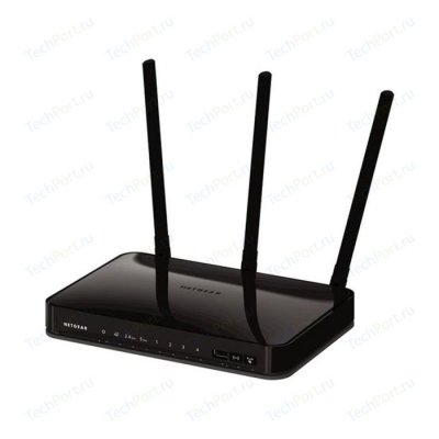   NETGEAR WNDRMAC-100RUS  WiFi 600Mbps, 2.4 GHz/5 GHz, 802.11n, 4xLAN 1000BaseT, USB 2.0