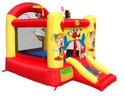   Happy Hop   Clown Slide and Hoop Bouncer 9304Y