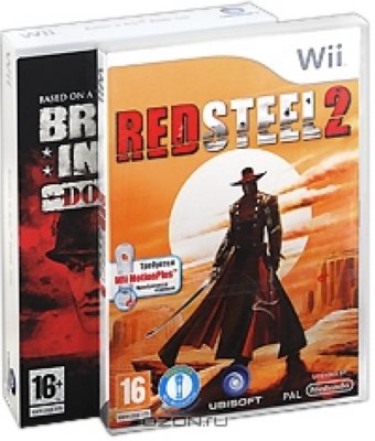      Nintendo Wii Red Steel 2 + Brothers in Arms: Double Time