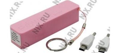     KS-is Power Bank KS-200 Pink (USB, 2200mAh,4 ,Li-lon)