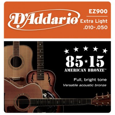   D-Addario EZ900   ., , 85/15, Extra Light, 10-50