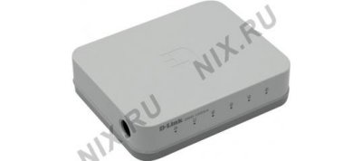     D-Link (DGS-1005A /C1B) 5-port Gigabit Switch (5UTP 10/100/1000Mbps)
