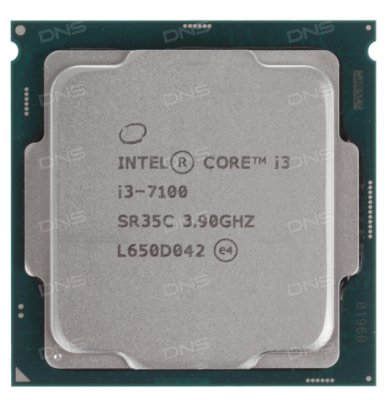    Intel Core i3-7100 OEM (TPD 51W, 2/4, Base 3.9GHz, 3Mb, LGA1151 (Kaby Lake))