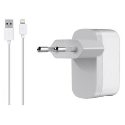     Belkin Home Charger For iPhone 5 / iPod Touch 5G / iPod Nano7G White F8J112vf04