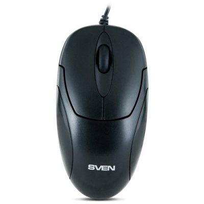    Sven Optical Mouse (RX-111 Black) (RTL) USB 3btn+Roll