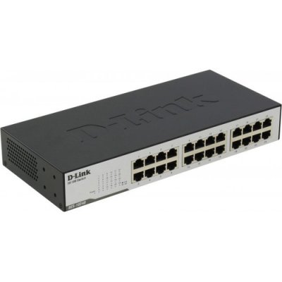    D-Link (DES-1024D /F1B) Fast E-net Switch 24-port (24UTP, 10/100Mbps)
