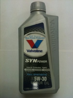     Valvoline SynPower 5W30 1 