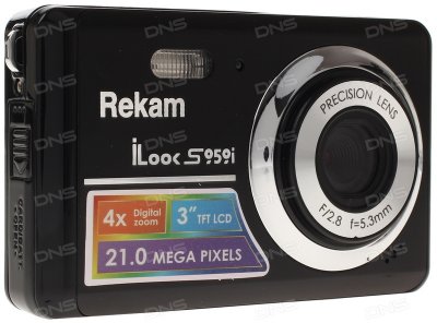    Rekam iLook S959i  21Mpix 2.7" 720p SDHC/MMC CMOS/Li-Ion