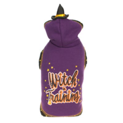      purple printed hoodie  