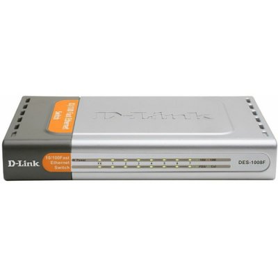    D-Link Switch DES-1008F 8 ports Switch Ethernet 10/100 Mbps