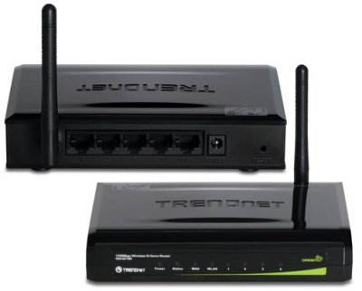    TRENDnet TEW-651BR Wireless N Home Router (4UTP 10/100Mbps, 1WAN, 802.11n/b/g)