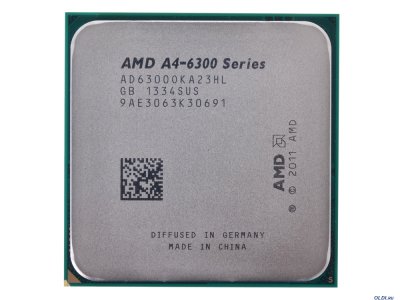    AMD CPU A4 6300 OEM 3.7 , 1 , SocketFM2